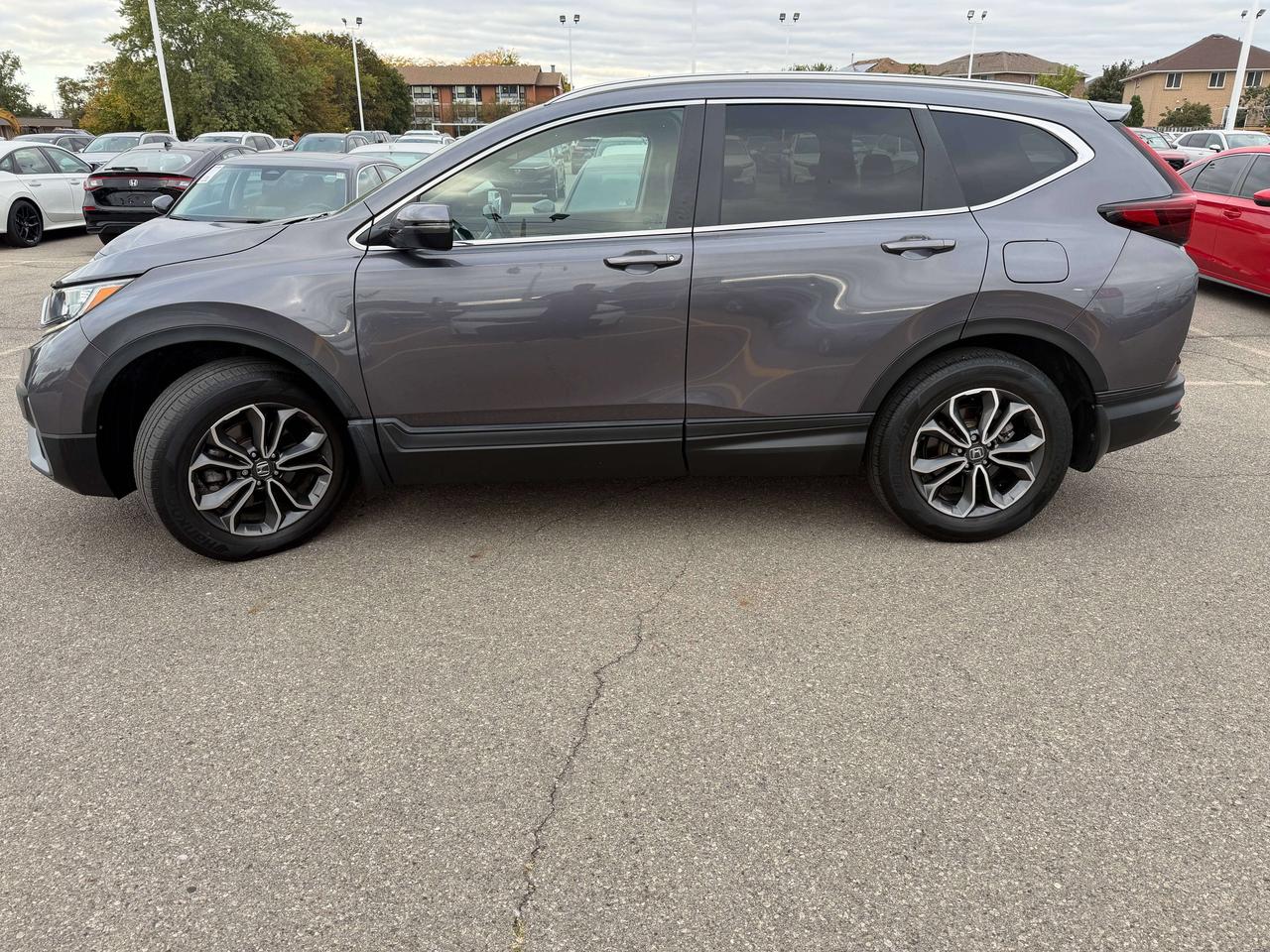 2021 Honda CR-V EX-L   LTHER   SUNROOF   NO CLAIMS   1 OWNER Photo3