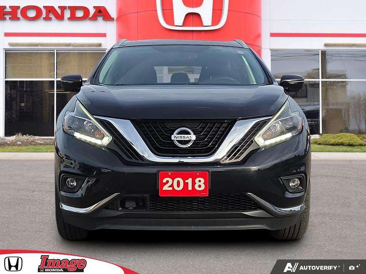 2018 Nissan Murano SL   ONE OWNER   NO CLAIMS   LTHER   PANO ROOF Photo1