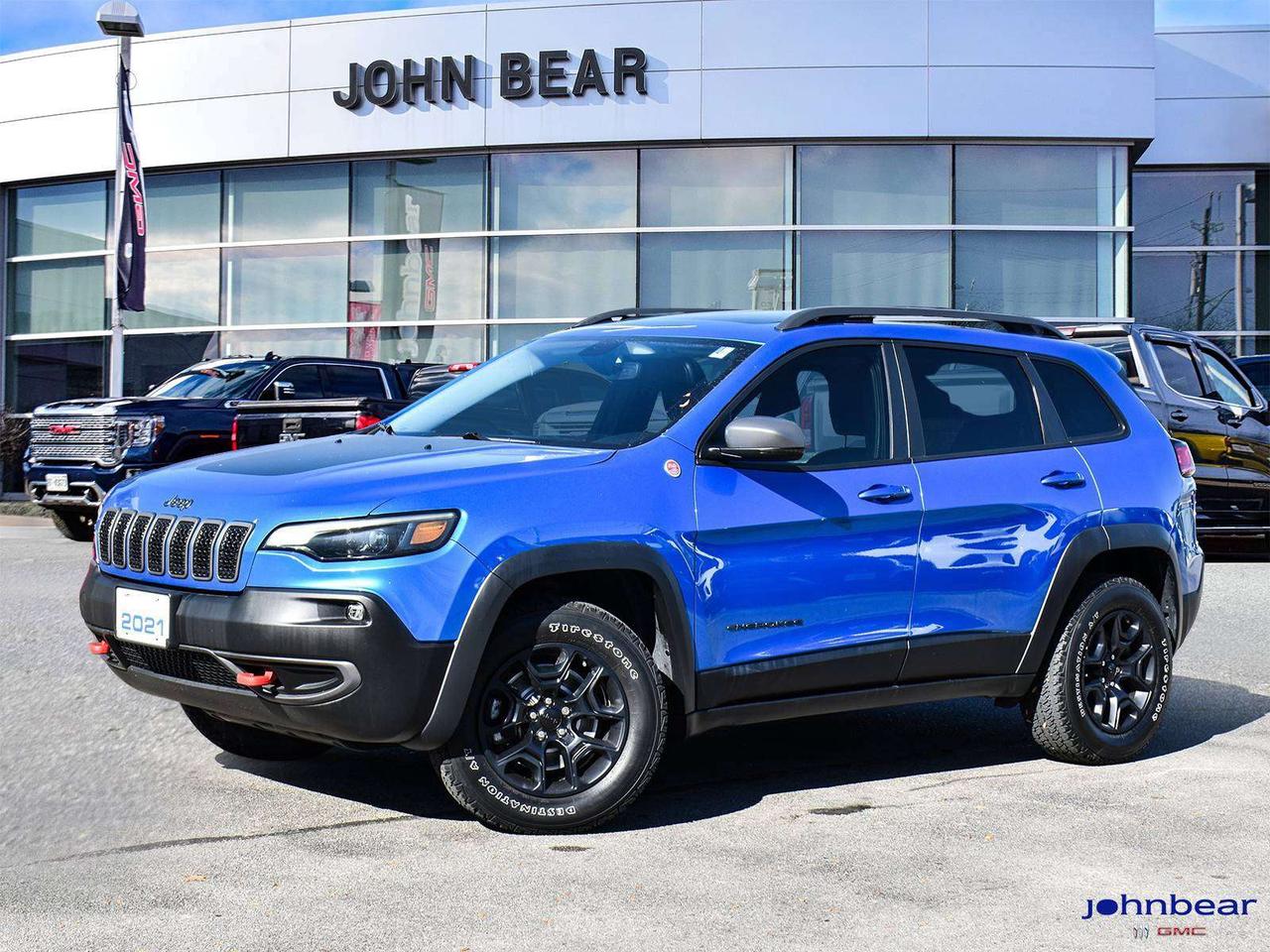 2021 Jeep Cherokee REM START   LEATHER   PAN ROOF   NAVIGATION   ALLO Photo5