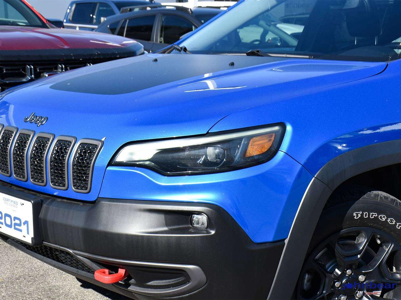 2021 Jeep Cherokee REM START   LEATHER   PAN ROOF   NAVIGATION   ALLO Photo
