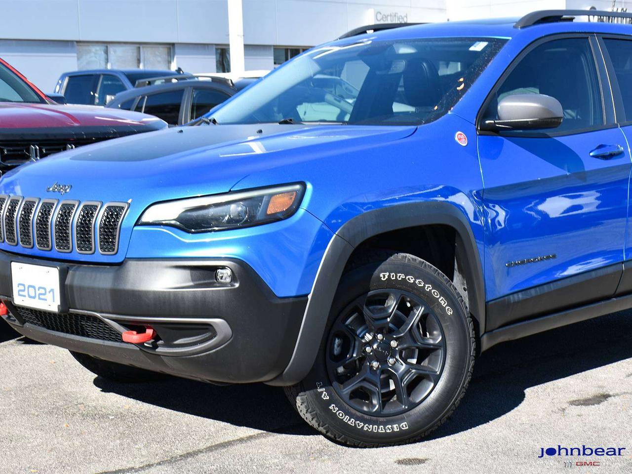 2021 Jeep Cherokee REM START   LEATHER   PAN ROOF   NAVIGATION   ALLO Photo