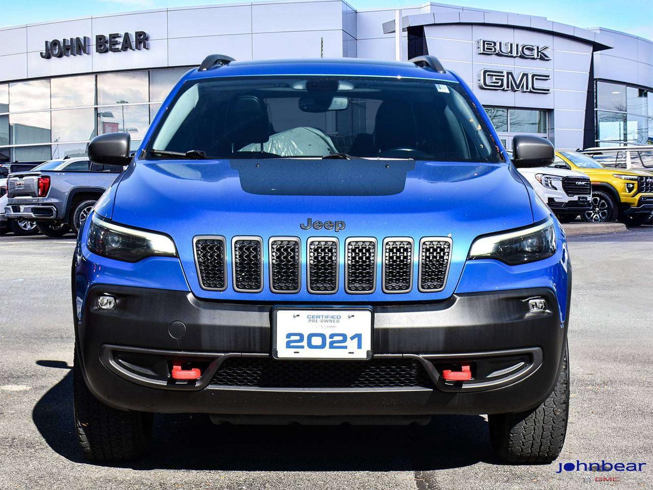 2021 Jeep Cherokee REM START   LEATHER   PAN ROOF   NAVIGATION   ALLO Photo