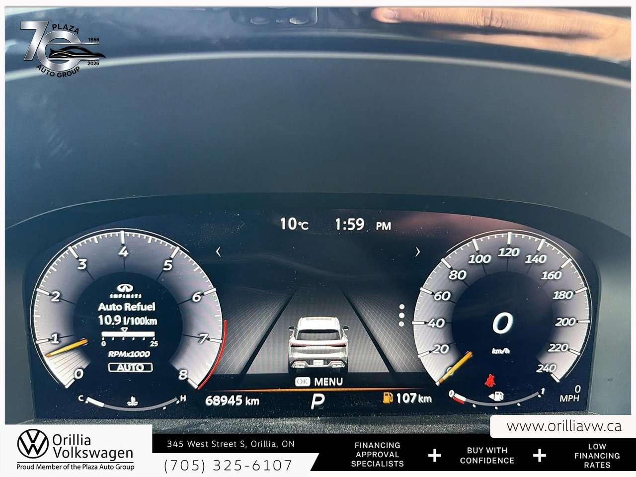2023 Infiniti QX60 Sensory Panoramic Roof   360 Camera   Cooled Seats / Photo