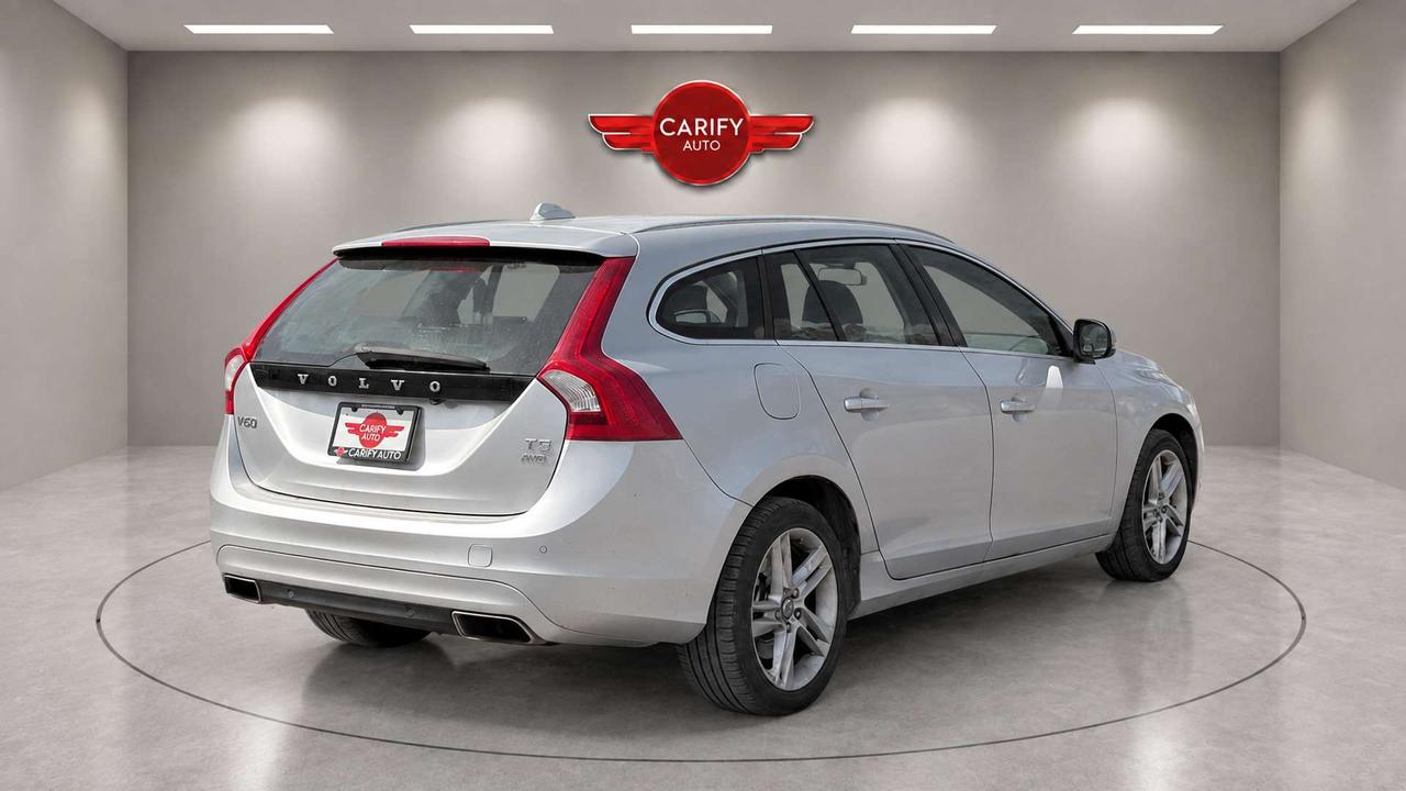 2015 Volvo V60 Premier Plus AWD   Certified   No Accident   Leather   Sunroof Photo