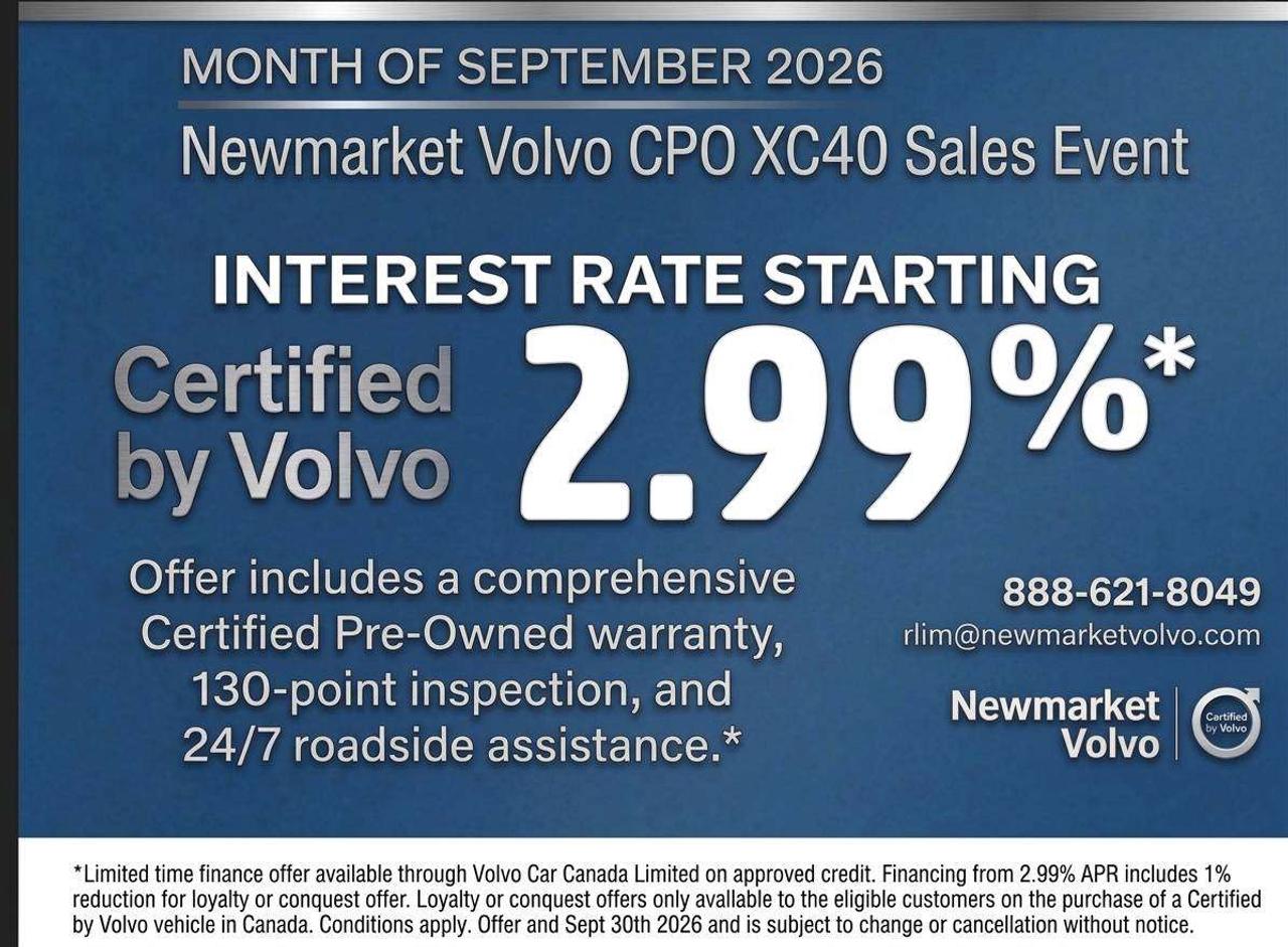 2025 Volvo XC40 PLUS^NOT Ex-Daily Rental^OFF LEASE^Rate fr 2.99%* Photo5