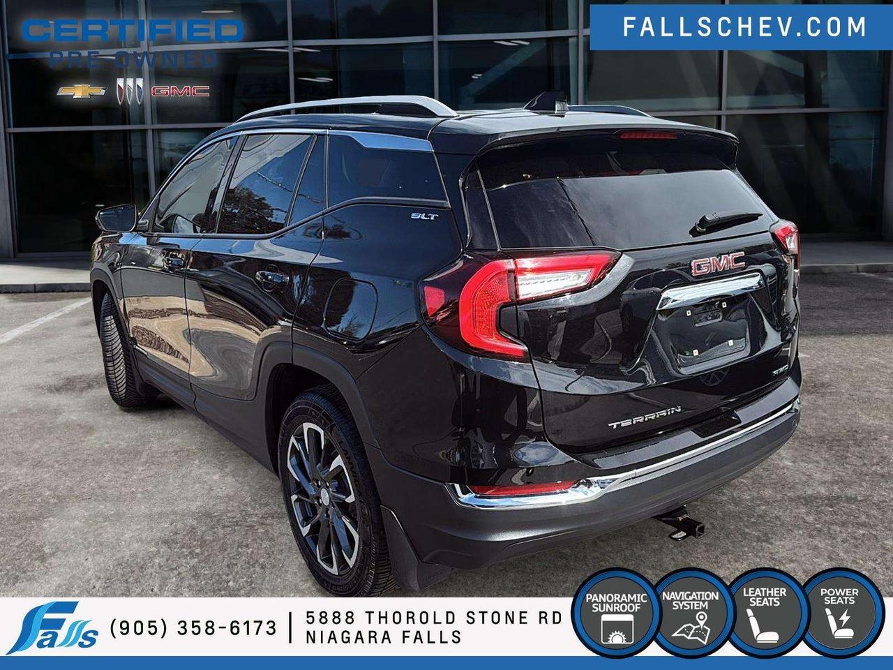2022 GMC Terrain SLT AWD,LEATHER,SUNROOF,NAV Photo3