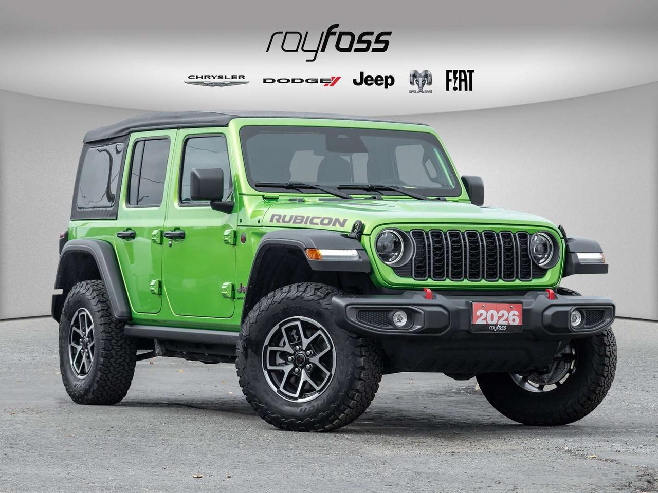 2026 Jeep Wrangler Rubicon   2.0T   Adaptive Cruise   LED Headlights Photo0