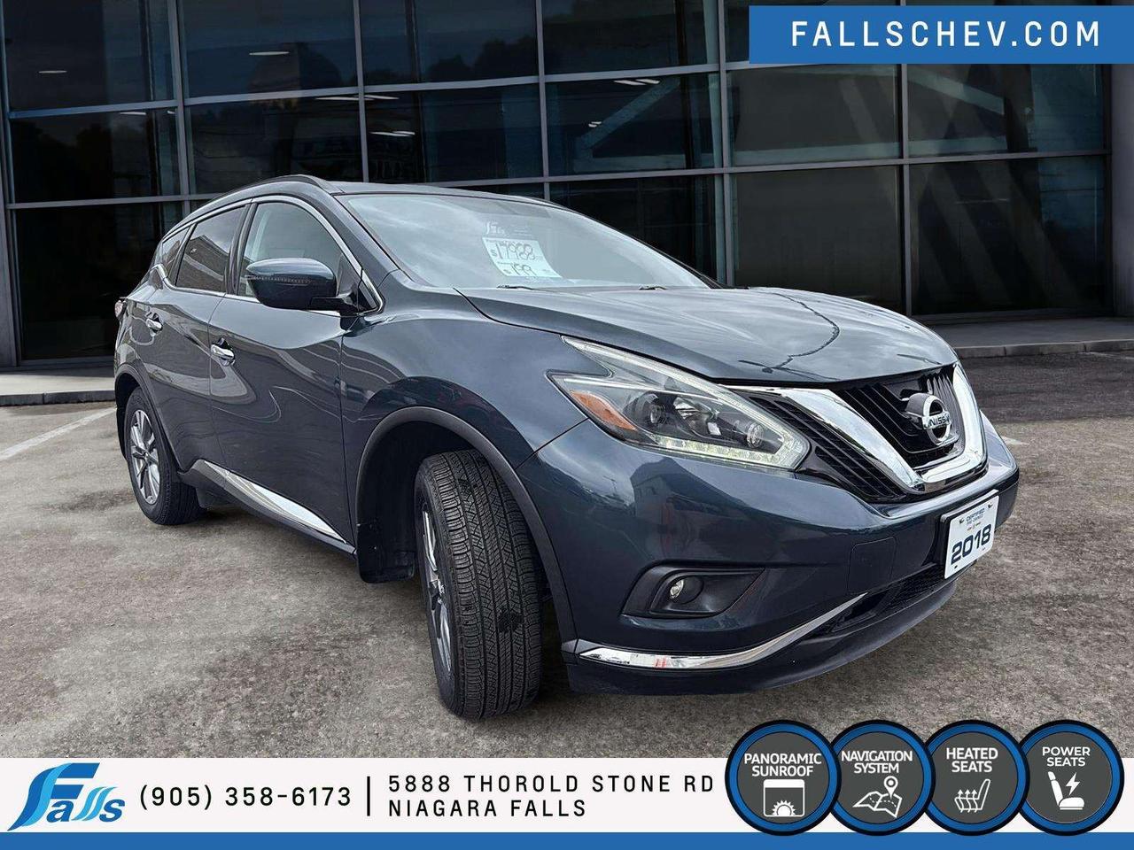2018 Nissan Murano SV SUNROOF,H.SEATS,NAV Photo5