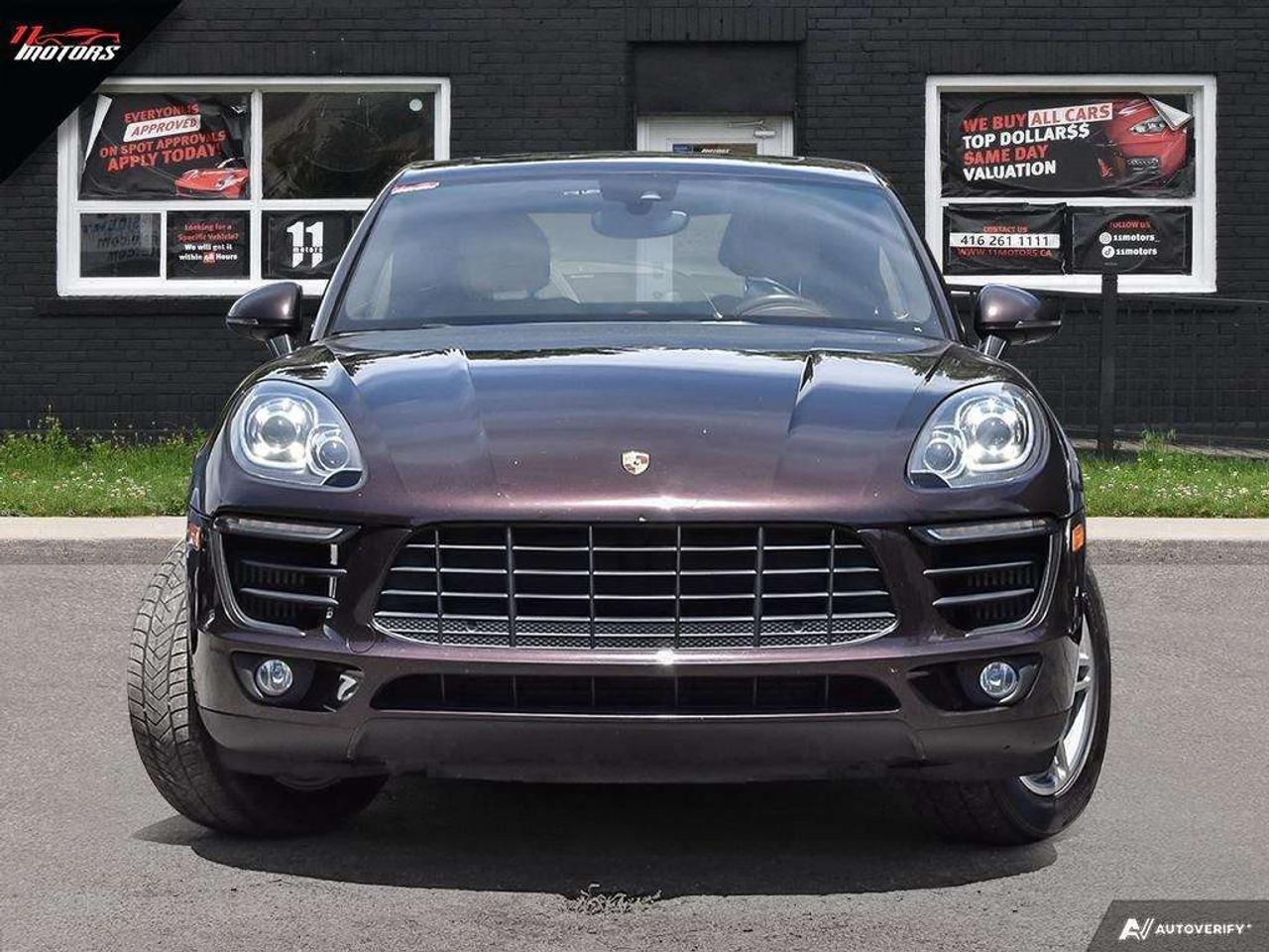 2017 Porsche Macan S AWD Panoramic Sunroof/Navigation/Rear Camera Photo1