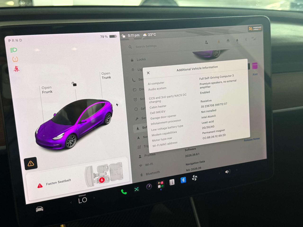 2019 Tesla Model 3 Mid Range l RWD l 425KM l TACC l Tesla Warranty l Photo