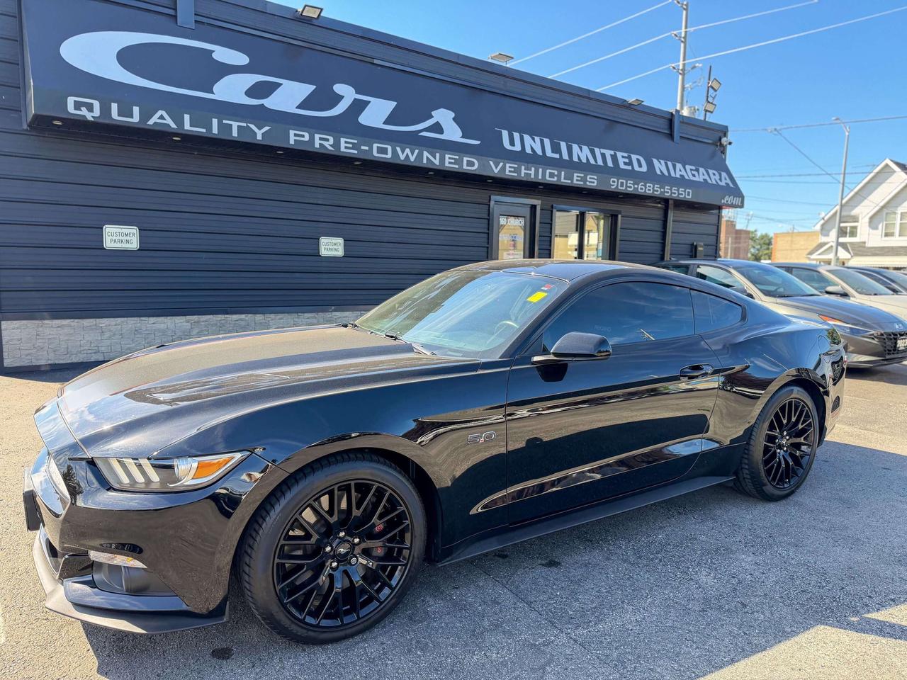2017 Ford Mustang GT/6 SPEED MANUAL/CAMERA/NO ACCIDENTS/LOW KM/5.0 L Photo