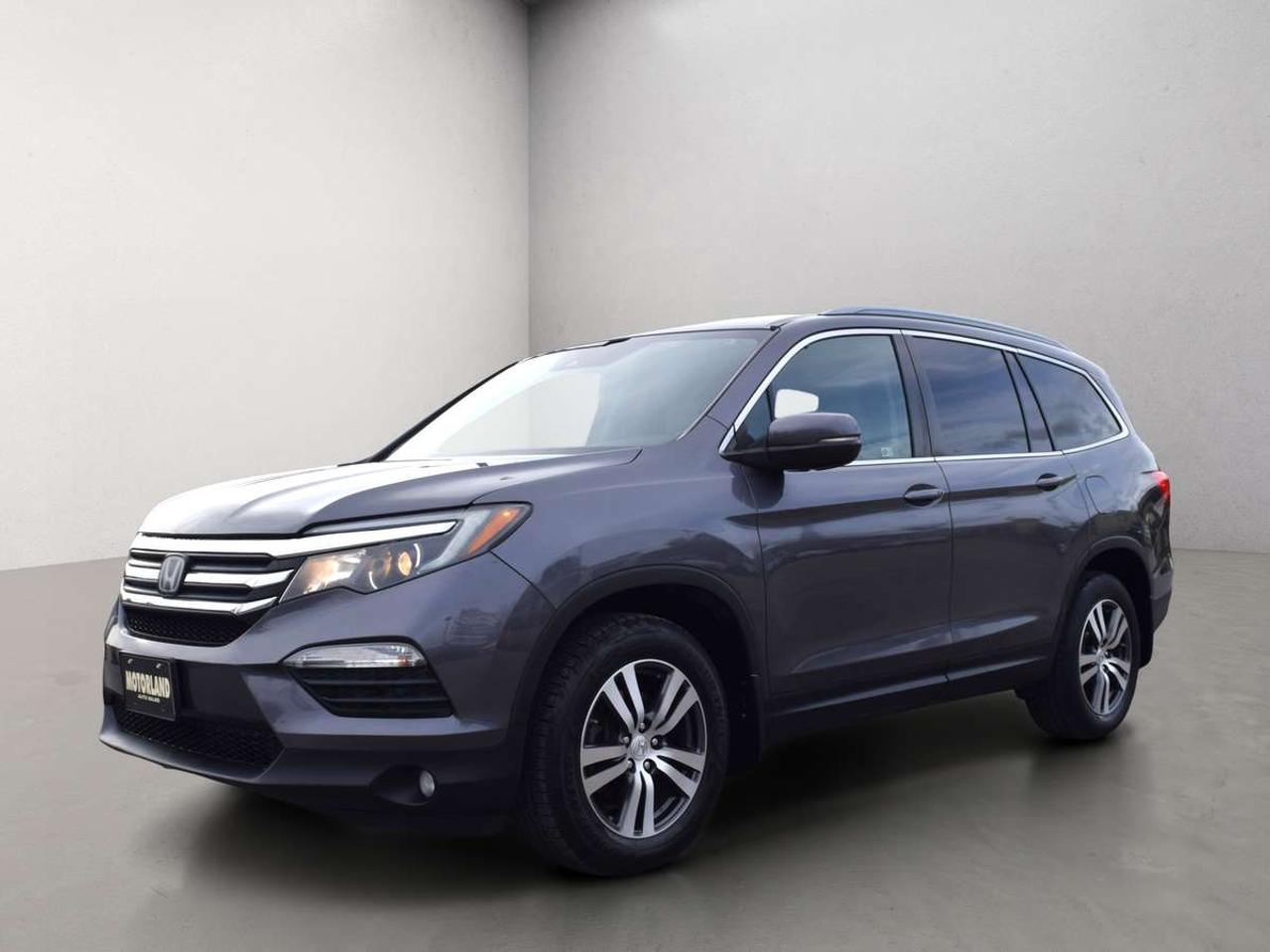 2018 Honda Pilot EX-L AWD Leather Sunroof DVD Photo0