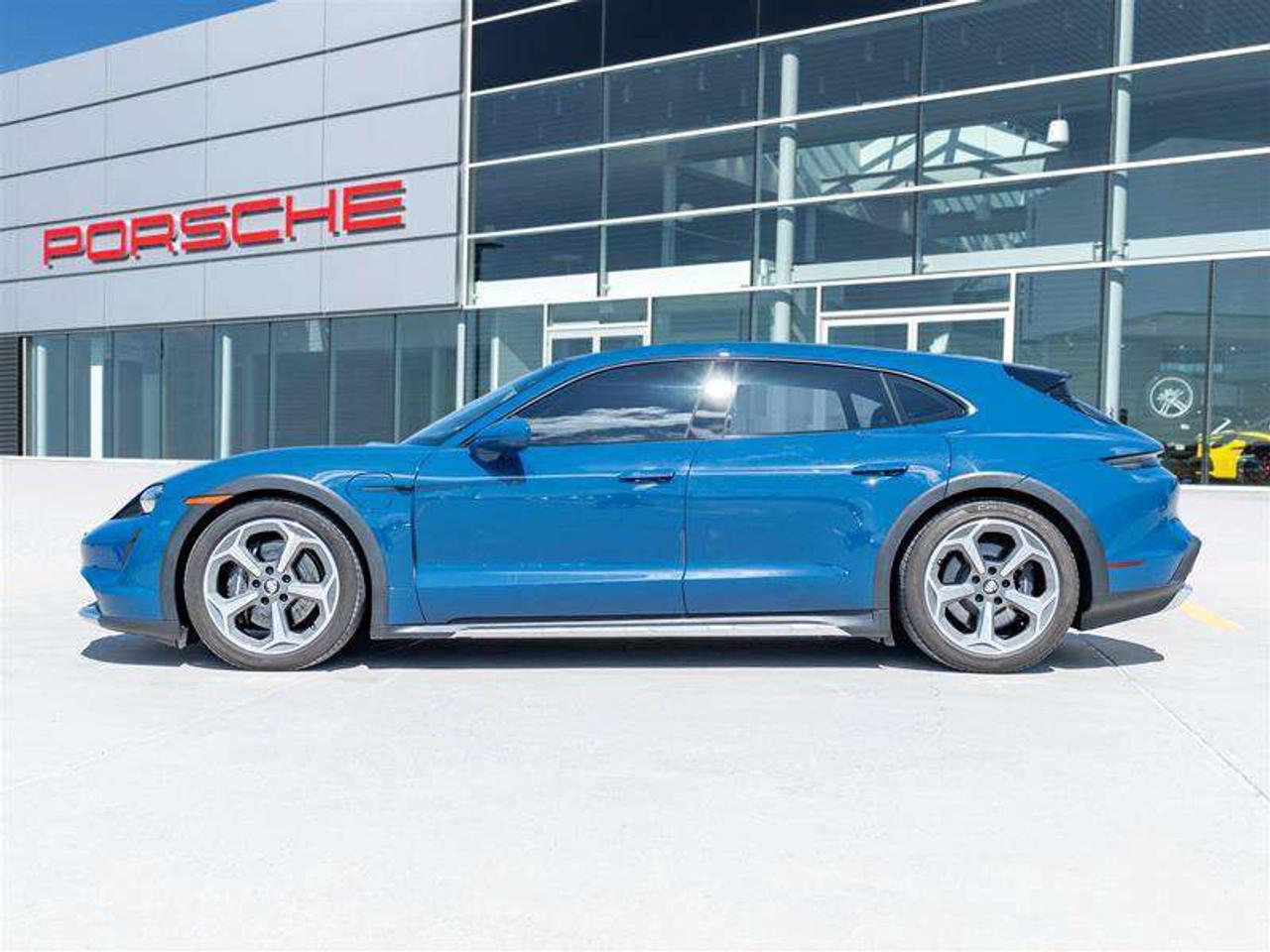 2022 Porsche Taycan 4 Cross Turismo AWD CPO Premium Pkg Sport Chrono Pkg 20 Offroad Design Wheels Head-Up Display Photo2