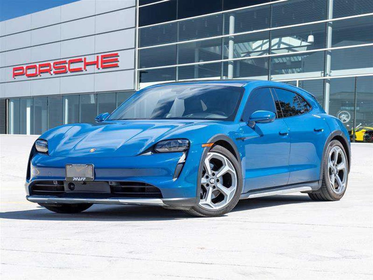 2022 Porsche Taycan 4 Cross Turismo AWD CPO Premium Pkg Sport Chrono Pkg 20 Offroad Design Wheels Head-Up Display Photo0