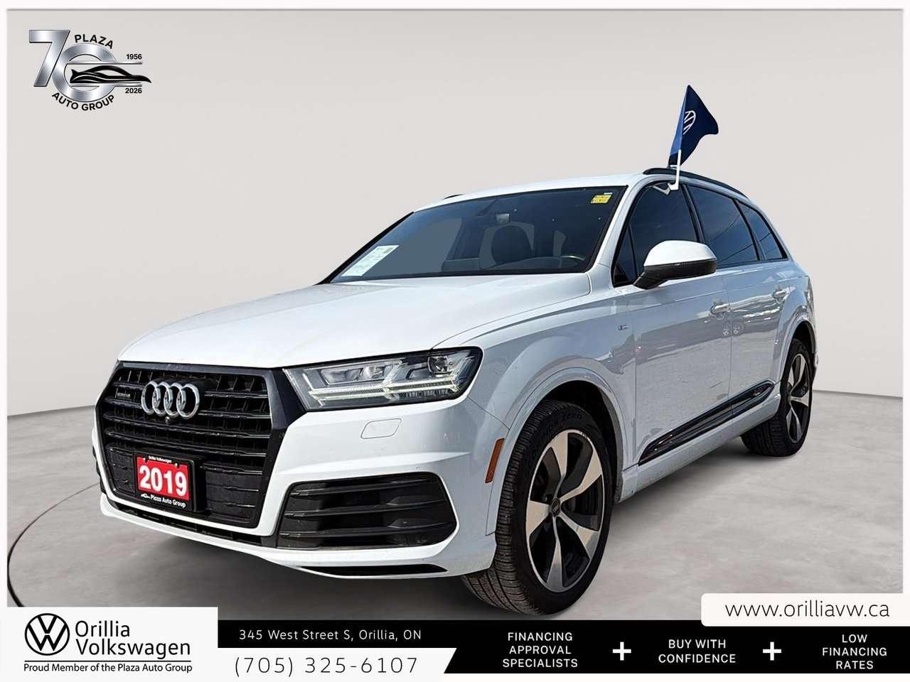 2019 Audi Q7 Technik Quattro AWD   Panoramic Roof   360 Camera / Photo0