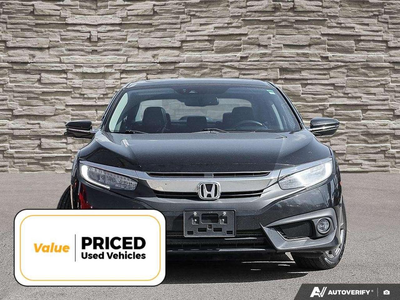 2016 Honda Civic LEATHER   SUNROOF   AFTERMARKET WHEELS Photo