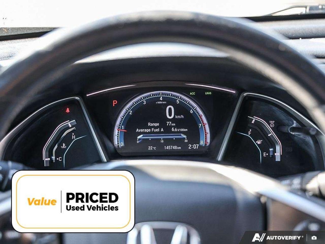 2016 Honda Civic LEATHER   SUNROOF   AFTERMARKET WHEELS Photo