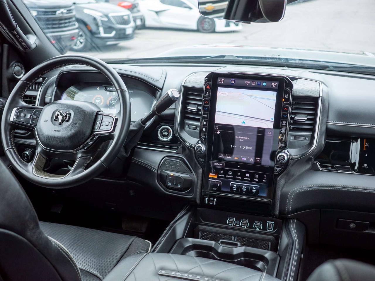 2026 RAM 2500 Limited- Premium Sound System   Woodgrain Interior Trim Photo