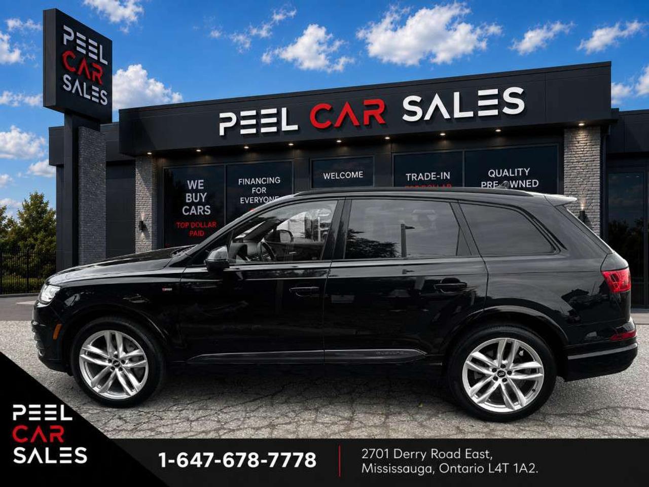 2019 Audi Q7 3.0T Progressiv S-Line AWD PANO SUNROOF NAVIGATION SYSTEM Photo