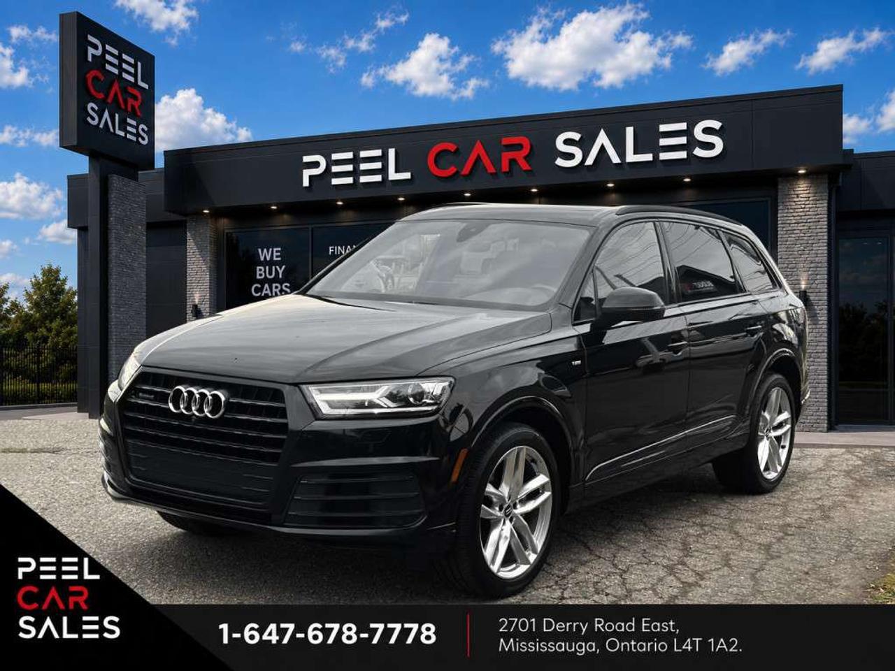 2019 Audi Q7 3.0T Progressiv S-Line AWD PANO SUNROOF NAVIGATION SYSTEM Photo