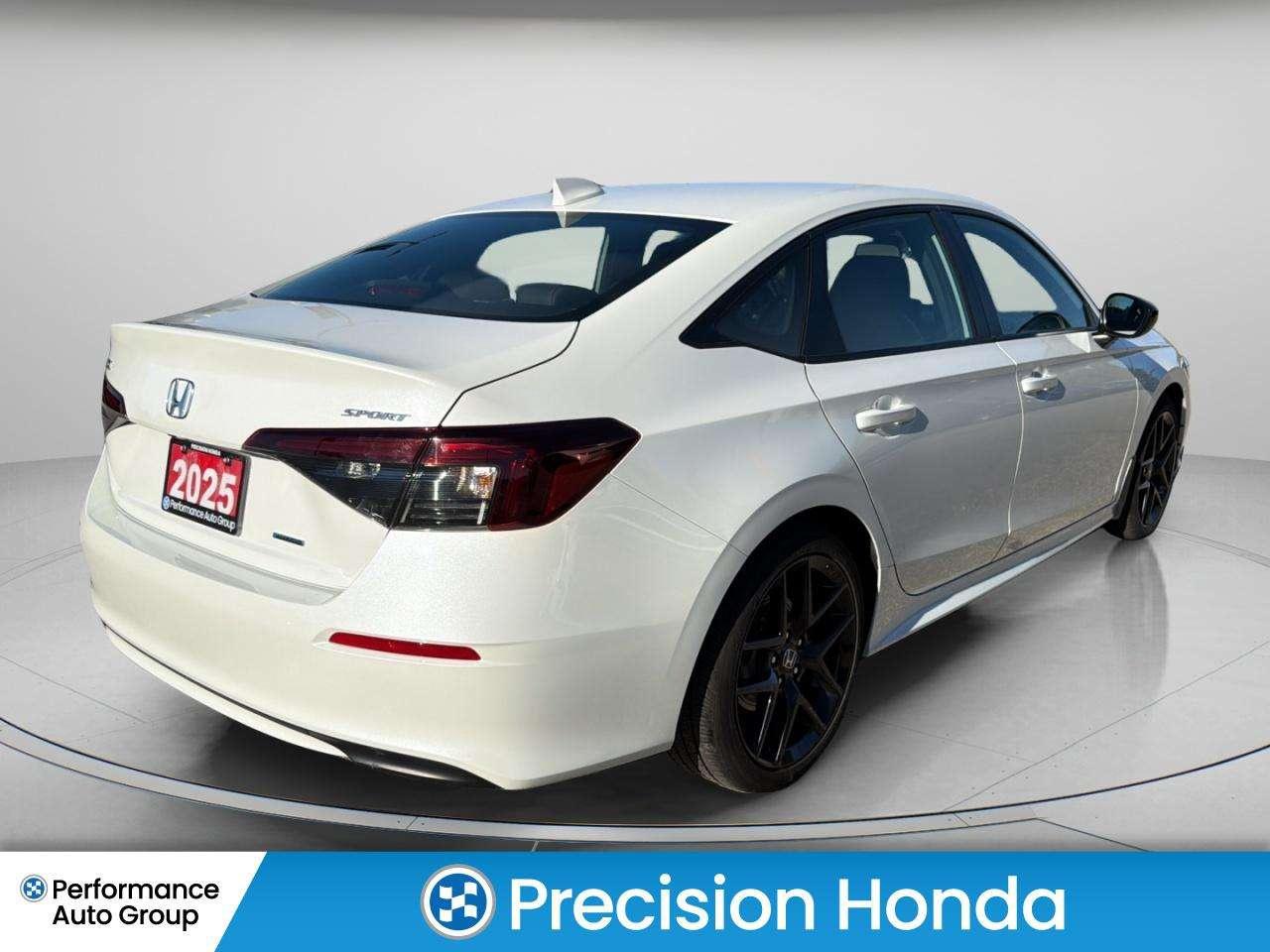 2025 Honda Civic Sport Hybrid CarPlay Rear Cam Sunroof Heated Seats Photo