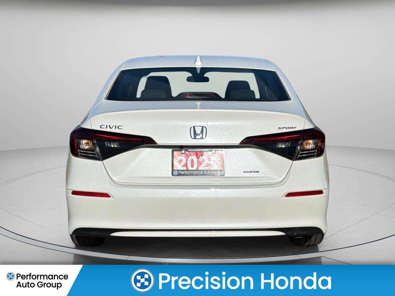 2025 Honda Civic Sport Hybrid CarPlay Rear Cam Sunroof Heated Seats Photo