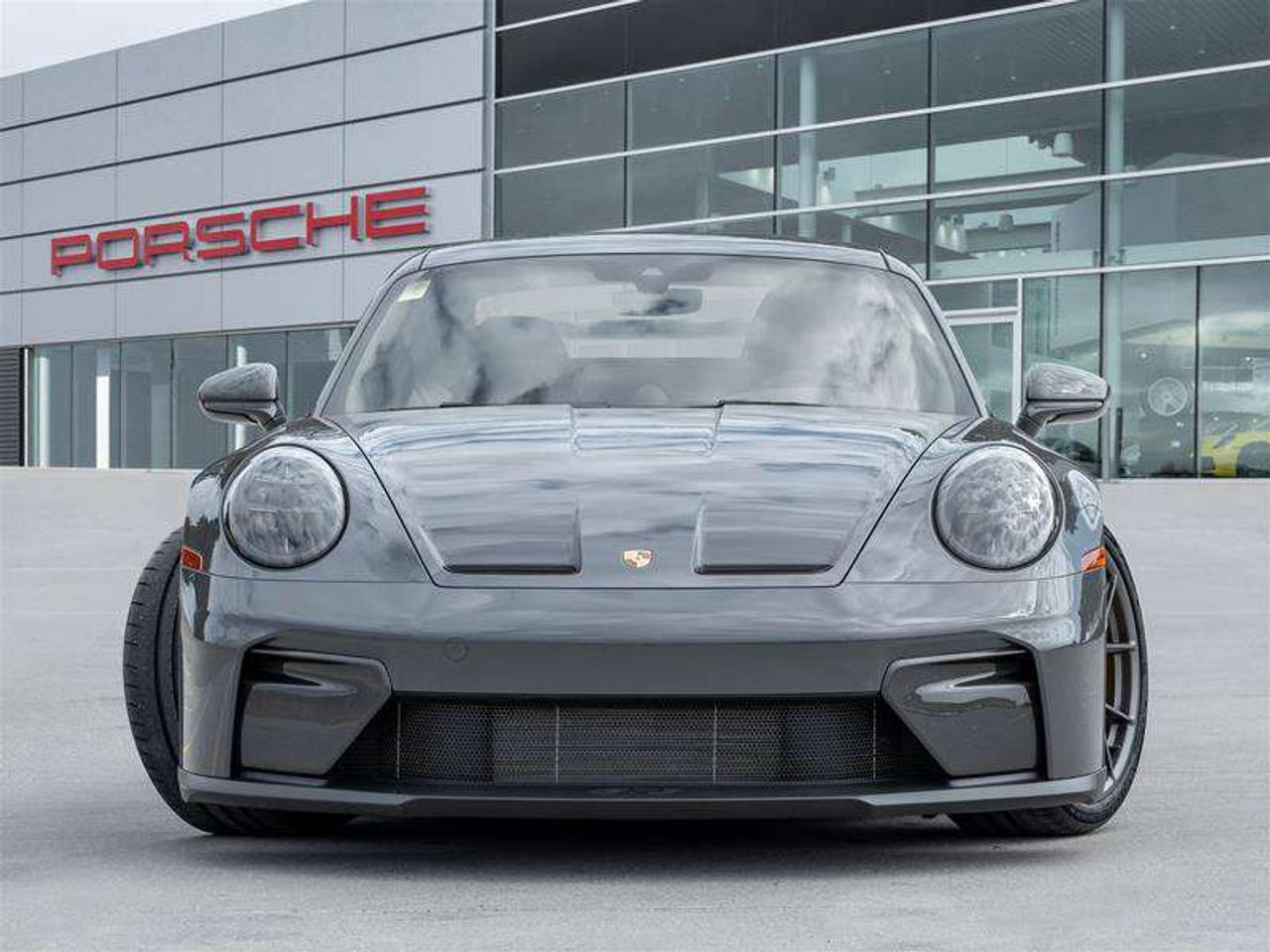 2025 Porsche 911 GT3 Coupe Weissach Pkg Porsche Ceramic Composite Brakes (PCCB) with Calipers in Yellow  Folding Ligh Photo