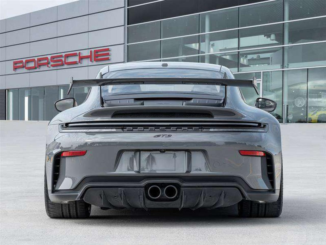 2025 Porsche 911 GT3 Coupe Weissach Pkg Porsche Ceramic Composite Brakes (PCCB) with Calipers in Yellow  Folding Ligh Photo4