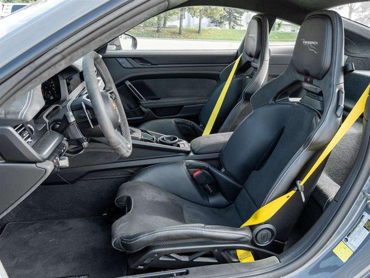 2025 Porsche 911 GT3 Coupe Weissach Pkg Porsche Ceramic Composite Brakes (PCCB) with Calipers in Yellow  Folding Ligh Photo