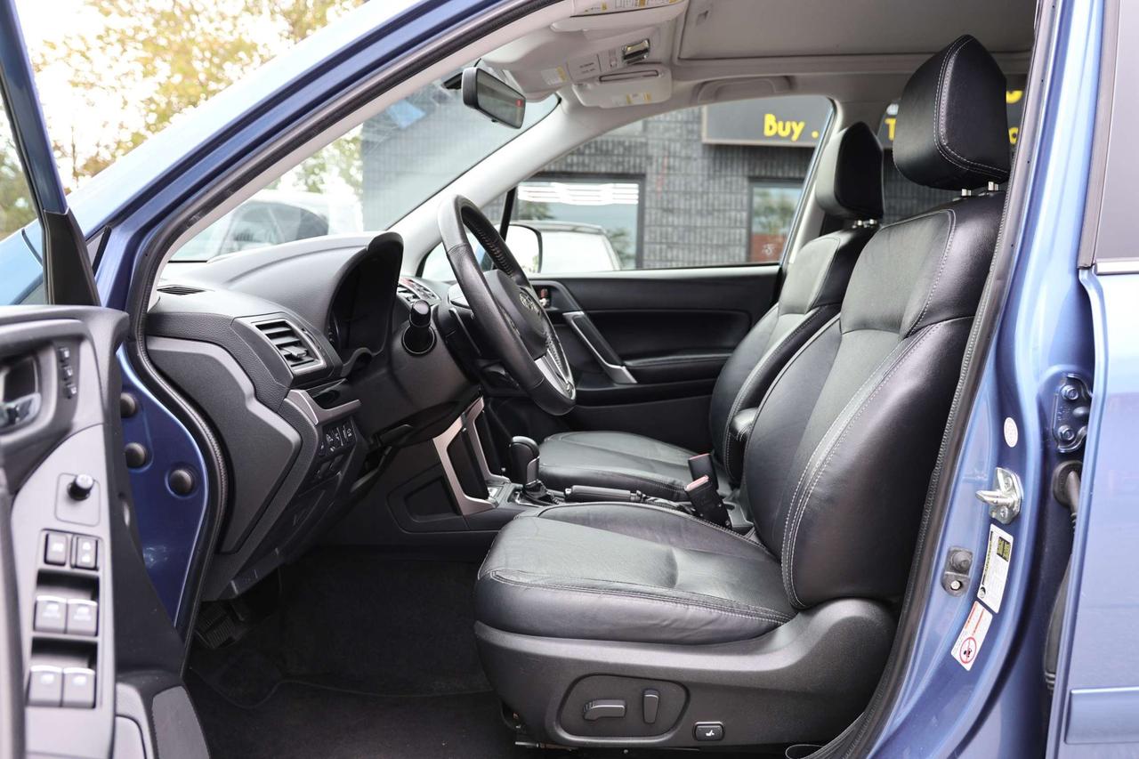2018 Subaru Forester 2.5-LIMITED-AWD-EYESIGHT PKG-R STARTER/NAV/ADAPT CRUISE/BCAM/BLIS/FCW/LKA/LEATHER/H SEATS/BLUETOOTH/KEYLESS/PANOROOF Photo