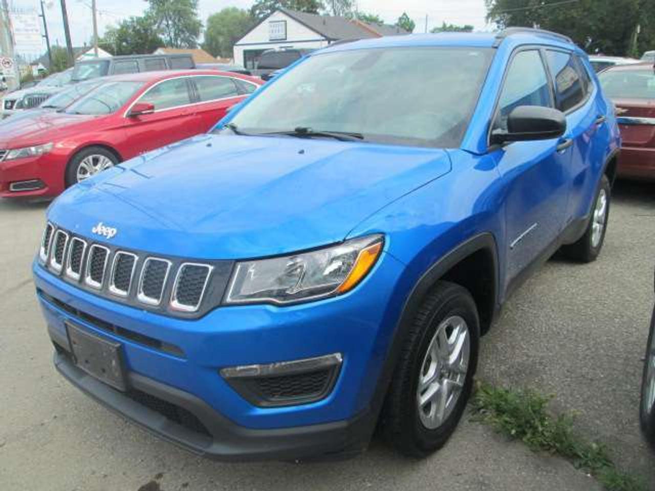 2018 Jeep Compass Sport, Local Trade, Alloy Wheels, Heated Seats Photo0