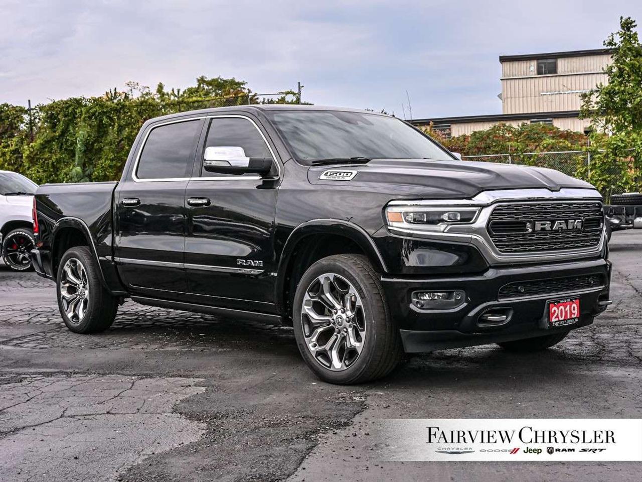 2019 RAM 1500 Limited 4x4 Crew Cab 5'7 Box PANO ROOF   LEATHER   CARPLAY   TOW PKG   3.92 REAR AXLE   BLIND SPOT   HARMAN/KARDON Photo