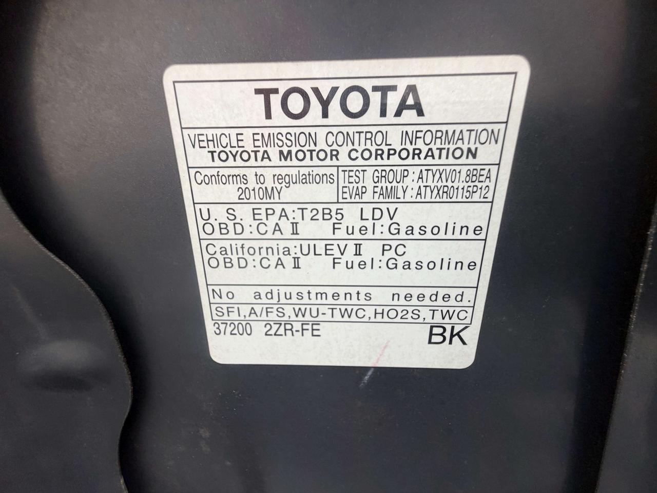 2010 Toyota Corolla CE / 128262 KMS !!!! TOYOTA SERVICED !!! MINT Photo