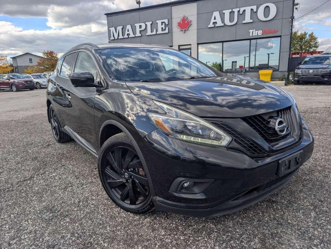 2018 Nissan Murano SL MIDNIGHT AWD NAV LEATHER PANOROOF 360 CAMERA Photo