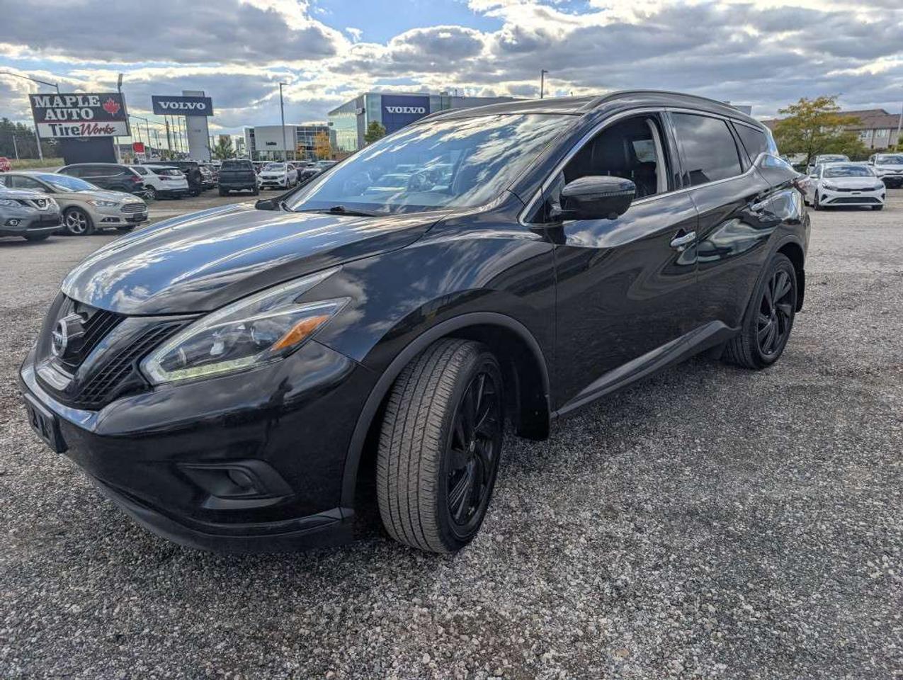 2018 Nissan Murano SL MIDNIGHT AWD NAV LEATHER PANOROOF 360 CAMERA Photo1