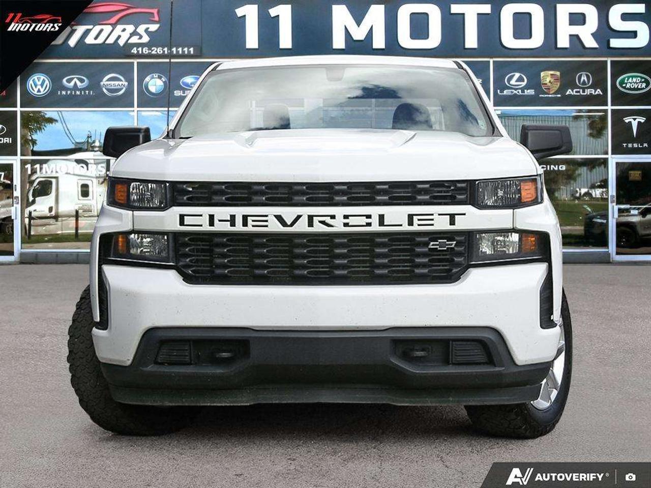 2020 Chevrolet Silverado 1500 4X4 Double Cab 147 Custom   NO ACCIDENTS Photo1