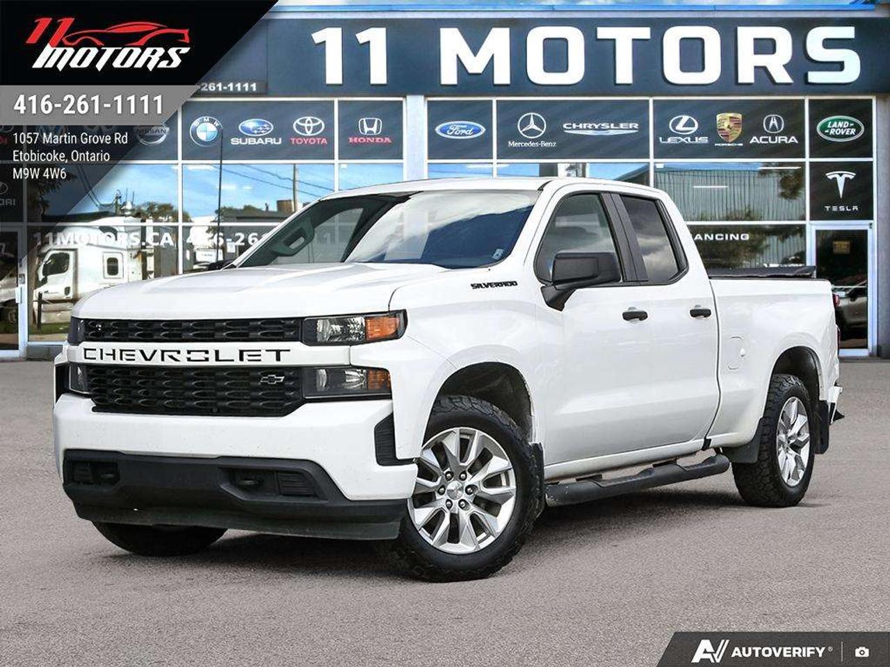 2020 Chevrolet Silverado 1500 4X4 Double Cab 147 Custom   NO ACCIDENTS Photo0