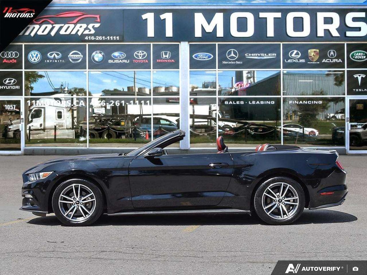 2015 Ford Mustang 2dr Conv EcoBoost Premium   NO ACCIDENTS Photo
