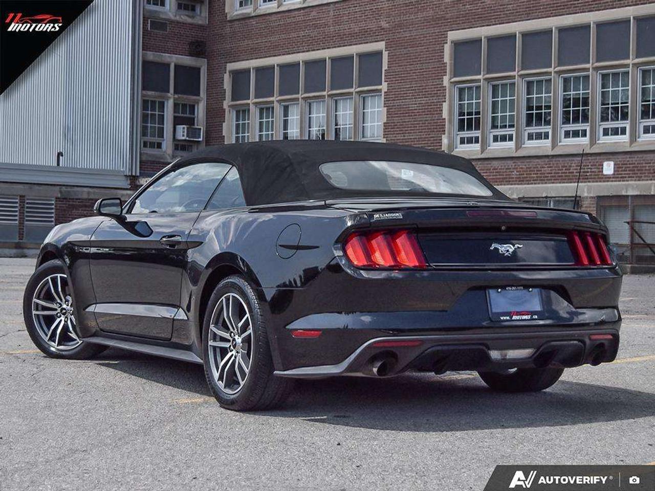 2015 Ford Mustang 2dr Conv EcoBoost Premium   NO ACCIDENTS Photo