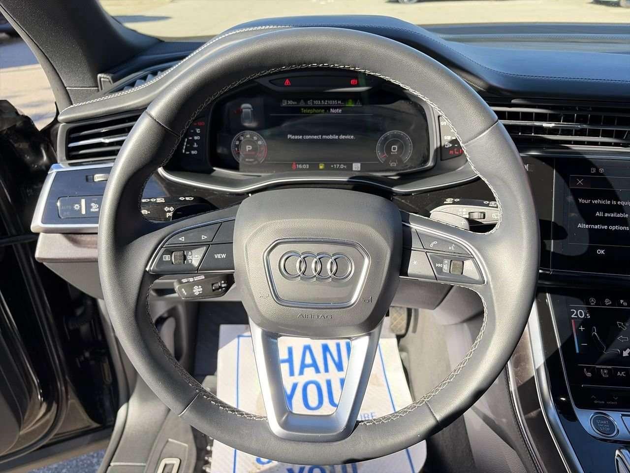 2023 Audi Q8 55 3.0T Technik quattro 8sp Tiptronic Alloy Wheels  Leather  Sunroof  Apple/Android CarPlay Photo