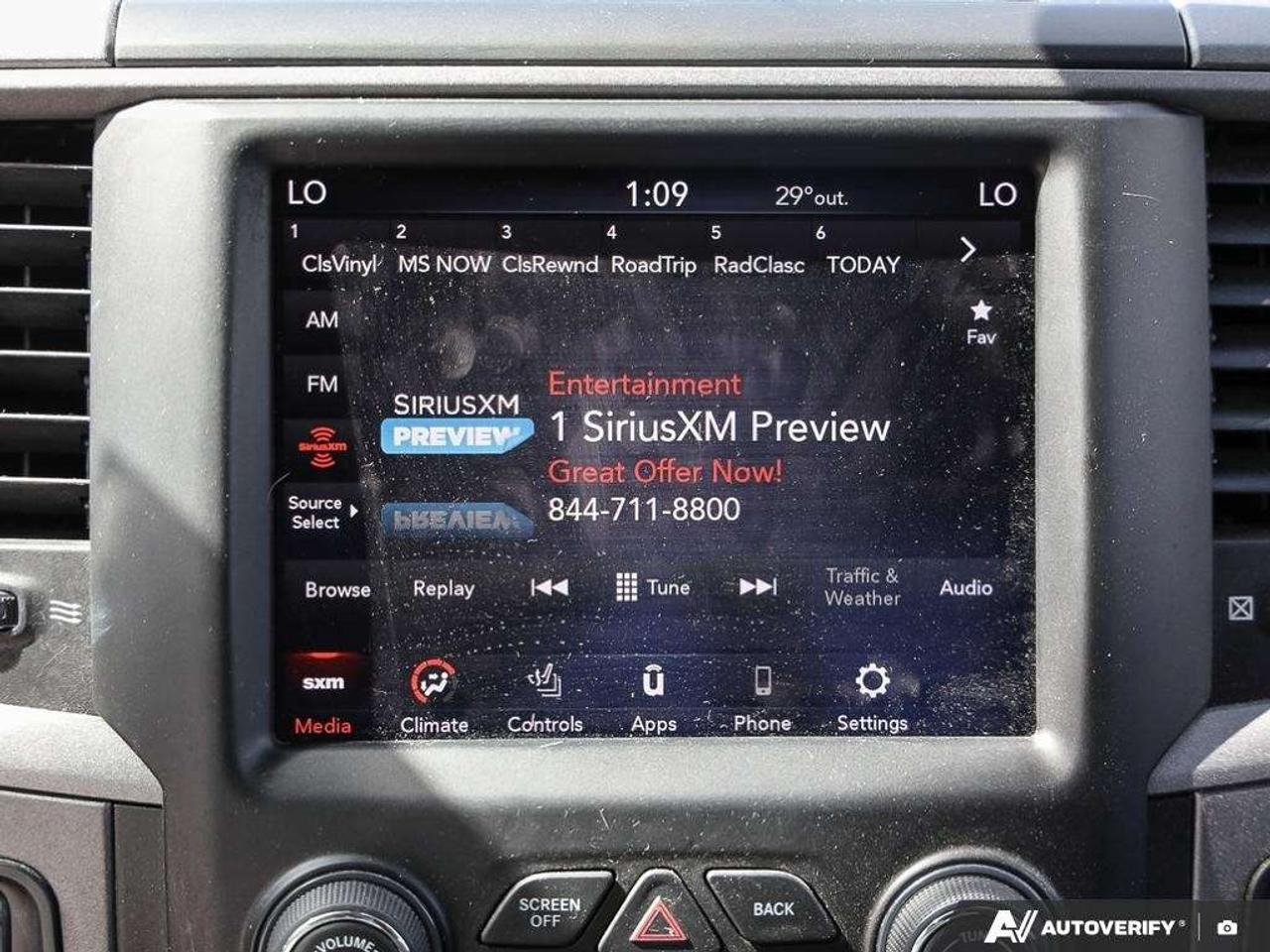 2021 RAM 1500 QUAD   RAMBOX   8.4 inch Radio Photo