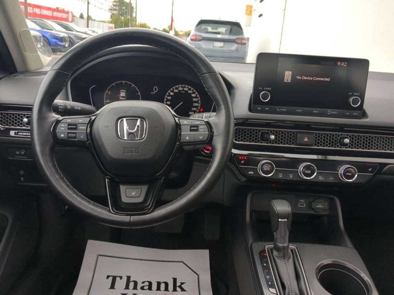 2024 Honda Civic EX CVT Sedan 7 year/160,000 km warranty included Photo