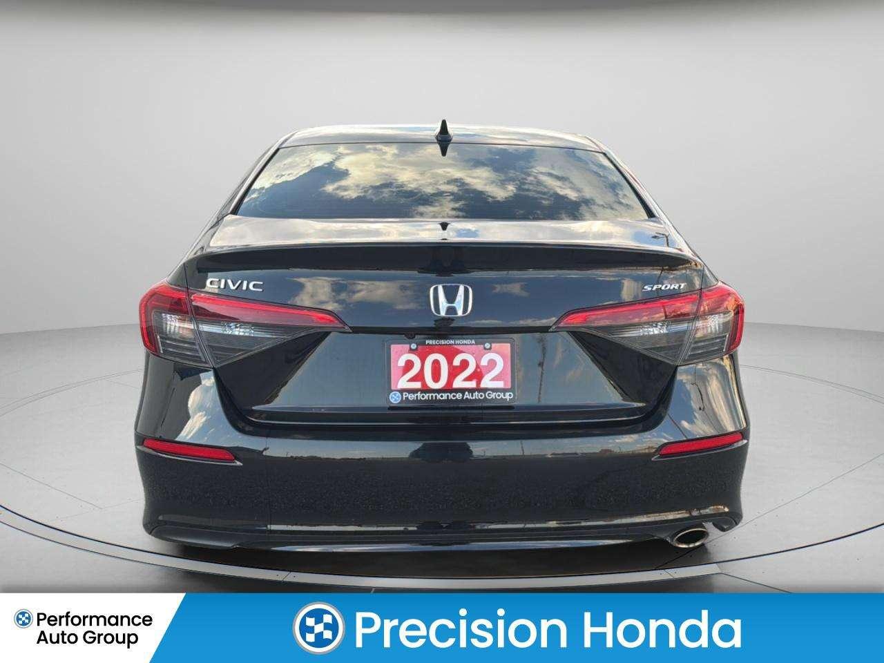 2022 Honda Civic Sport CarPlay Rear Cam Sunroof Heated Seats Photo
