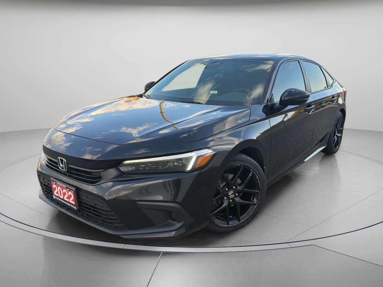 2022 Honda Civic Sport CarPlay Rear Cam Sunroof Heated Seats Photo
