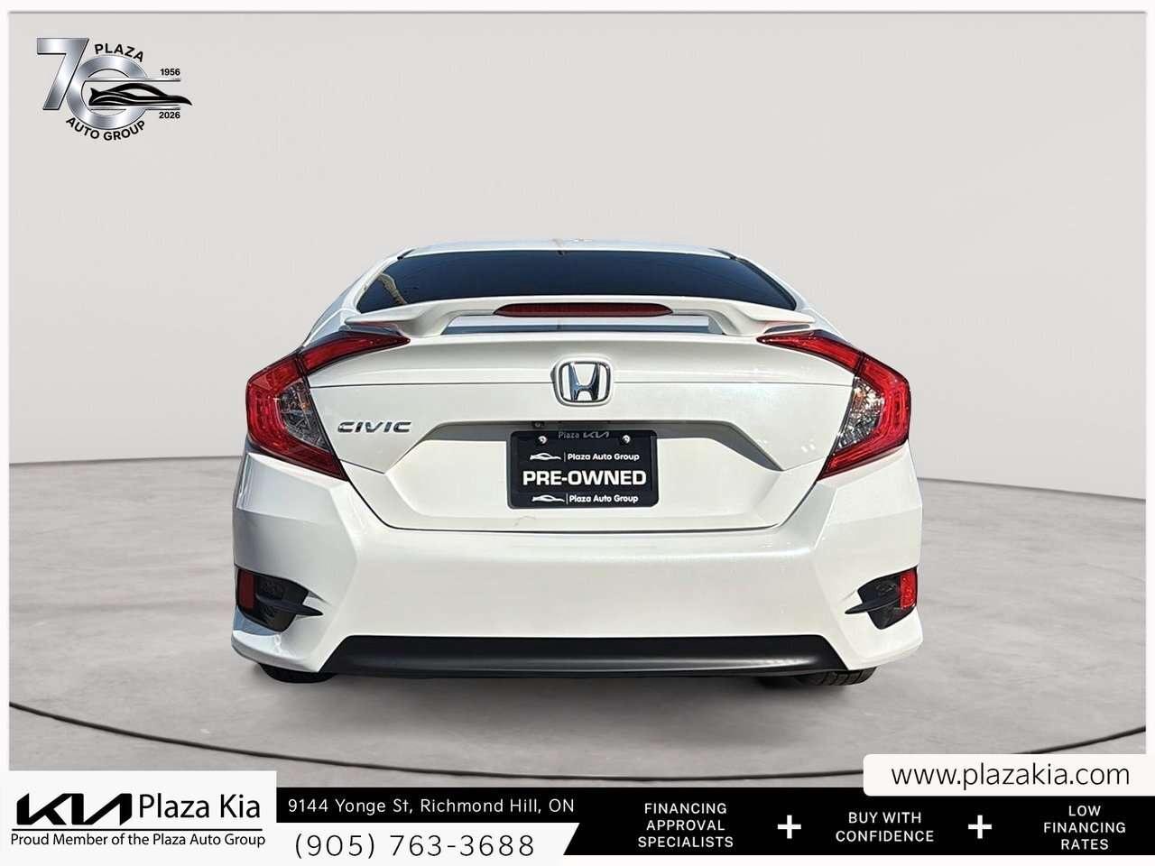 2016 Honda Civic 4dr CVT EX Photo