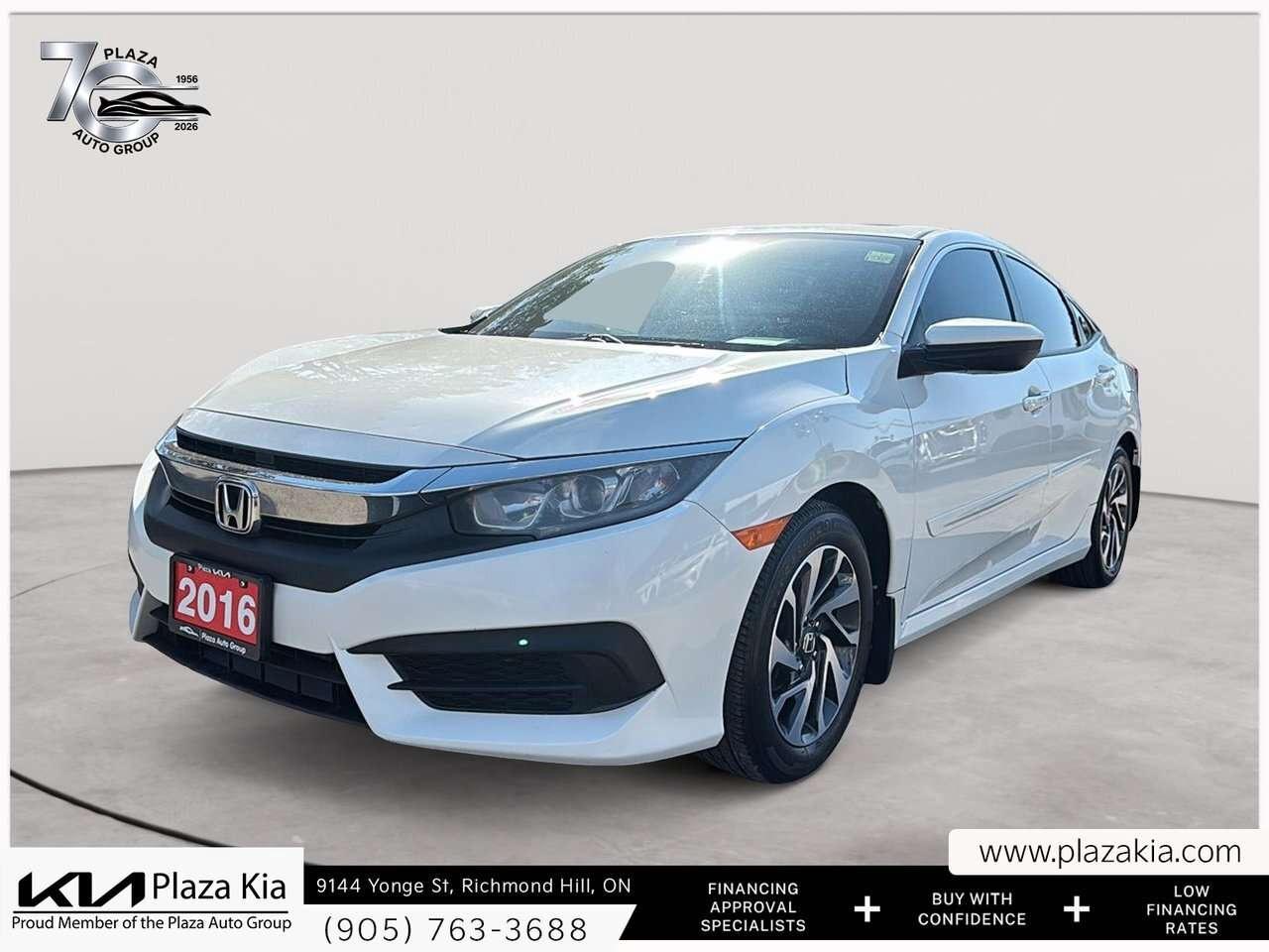 2016 Honda Civic 4dr CVT EX Photo0