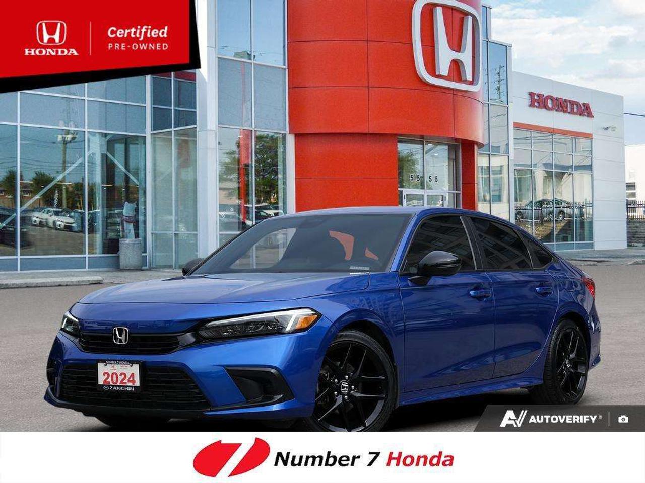 2024 Honda Civic Sport *EXTENDED POWERTRAIN WARRANTY*NO REPORTED ACCIDENTS Photo0