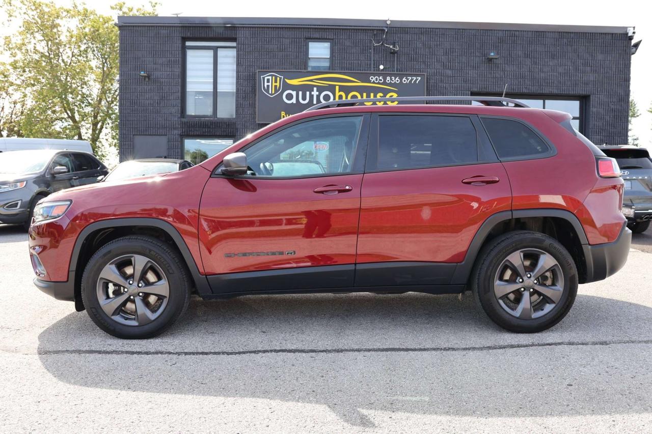 2021 Jeep Cherokee 80TH ANNIVERSARY-4x4-R STARTER/NAV/BCAM/BLIS/LEATHER/H SEATS/KEYLESS/CARPLAY/PANOROOF Photo