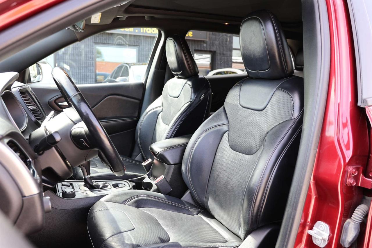 2021 Jeep Cherokee 80TH ANNIVERSARY-4x4-R STARTER/NAV/BCAM/BLIS/LEATHER/H SEATS/KEYLESS/CARPLAY/PANOROOF Photo