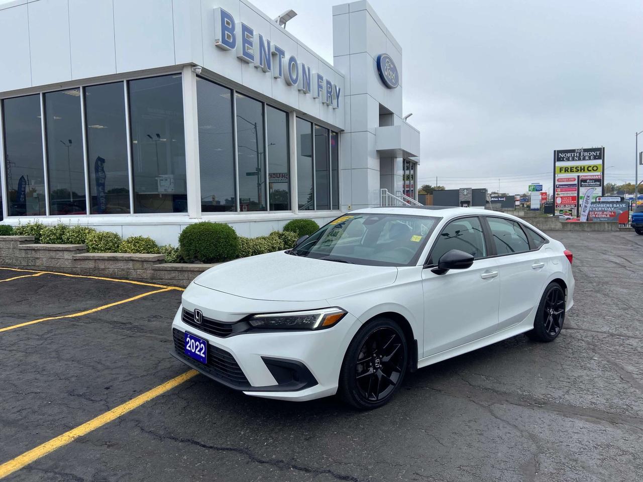 2022 Honda Civic SPORT 4DR HEATED SEATS/WHEEL SUNROOF LANE KEEP Photo0